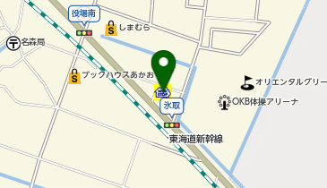 ミニストップ 安八氷取店の地図画像