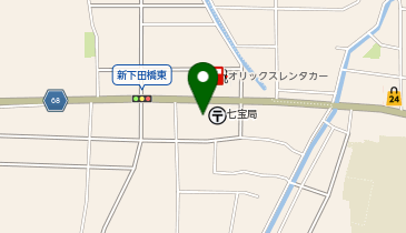 ミニストップ 七宝下田店の地図画像