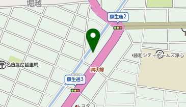 ミニストップ 名古屋康生通店の地図画像
