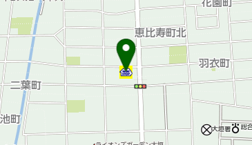 ミニストップ 大垣羽衣町店の地図画像