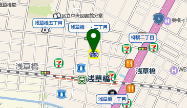 ミニストップ 浅草橋1丁目店の地図画像