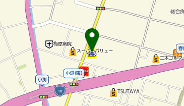 ミニストップ 春日部前田店の地図画像