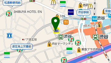 ミニストップ 道玄坂2丁目店の地図画像