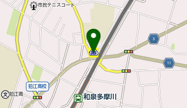 ミニストップ 和泉多摩川駅前店の地図画像