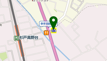 ミニストップ 杉戸高野台東店の地図画像