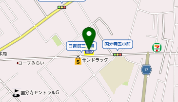 ミニストップ 国分寺日吉店の地図画像