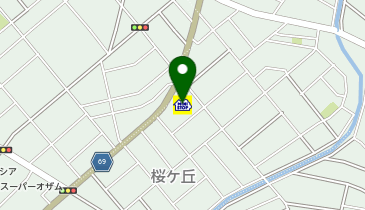 ミニストップ 深谷桜ヶ丘店の地図画像