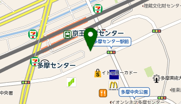 ミニストップ 多摩センター駅前店の地図画像