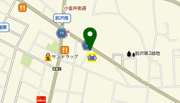 ミニストップ 東久留米前沢店の地図画像