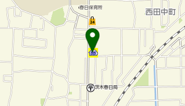 ミニストップ 茨木春日店の地図画像