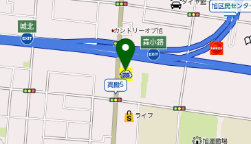 ミニストップ 高殿5丁目店の地図画像