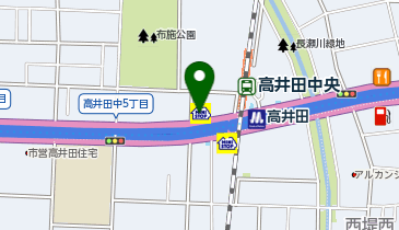 ミニストップ 高井田本通店の地図画像