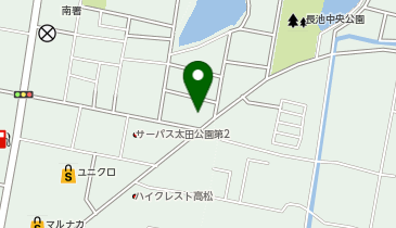 ミニストップ 高松多肥下町店の地図画像