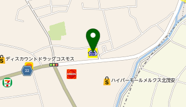 ミニストップ 北茂安町店の地図画像