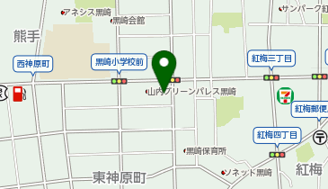 ミニストップ 八幡八千代店の地図画像