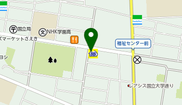 ミニストップ 国立さくら通り店の地図画像