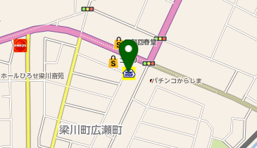 ミニストップ 福島梁川店の地図画像