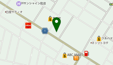 ミニストップ 佐沼中江店の地図画像