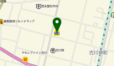 ミニストップ 古川駅前大通店の地図画像