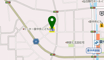 ミニストップ 仙台泉中央1丁目店の地図画像