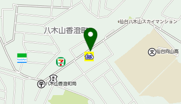 ミニストップ 仙台八木山緑町店の地図画像