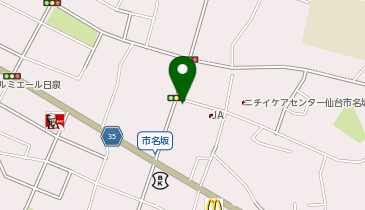 ミニストップ 仙台泉七北田店の地図画像