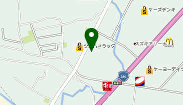 ミニストップ 仙台山田店の地図画像