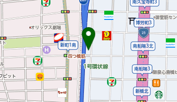 ミニストップ 南船場店の地図画像