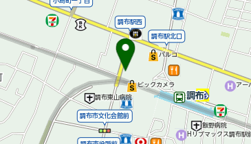 ミニストップ 調布駅小島町店の地図画像