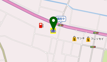 ミニストップ 伊勢崎境百々店の地図画像