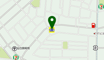 ミニストップ 仙台泉崎1丁目店の地図画像