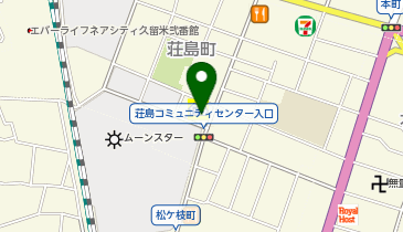 ミニストップ 久留米荘島町店の地図画像