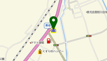 ミニストップ 桂川寿命店の地図画像