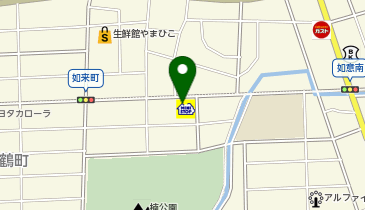 ミニストップ 名古屋若鶴町店の地図画像