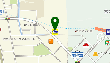 ミニストップ 平野長吉川辺店の地図画像