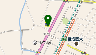 ミニストップ 自治医大駅西店の地図画像