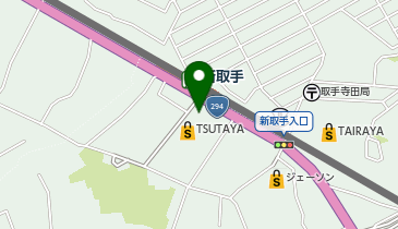 ミニストップ 新取手店の地図画像