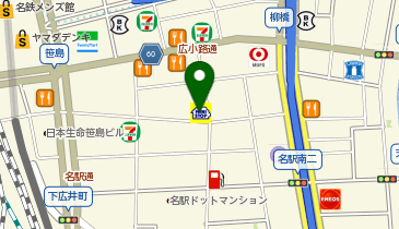 ミニストップ 名駅南1丁目店の地図画像