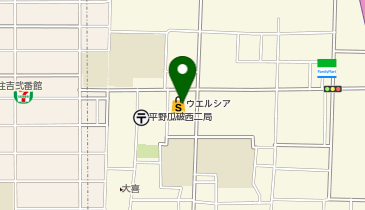 ミニストップ 平野瓜破西店の地図画像