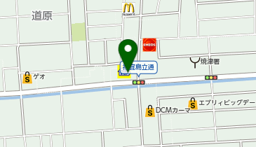 ミニストップ 焼津祢宜島店の地図画像