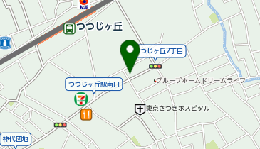 ミニストップ 調布東つつじケ丘店の地図画像