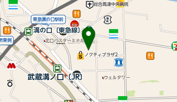MINI SOF マルイファミリー溝口店の地図画像