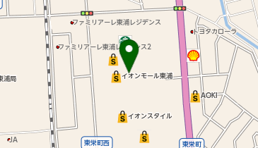 MINI SOF イオンモール東浦店の地図画像