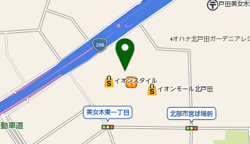 MINI SOF MIN SOFイオンモール北戸田店の地図画像
