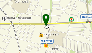 BIRD 多摩信用金庫_東立川支店の地図画像