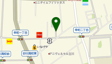 BIRD 多摩信用金庫_幸町支店の地図画像