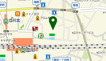 BIRD GALERA TACHIKAWAの地図画像
