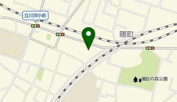 BIRD 立川印刷所 駐車場の地図画像