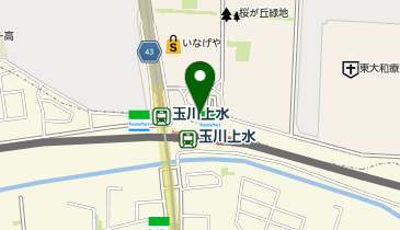 BIRD 玉川上水駅の地図画像