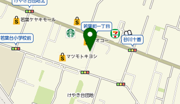 BIRD 若葉町1丁目ポートの地図画像